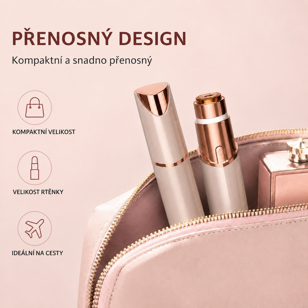 Zastřihovač obočí 2v1